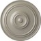 Ekena Millwork Classic Ceiling Medallion (For Canopies up to 5 1/2"), Hand-Painted Pearl White, 21 7/8"OD x 2 3/8"P CM22CLPWS - alternate 1
